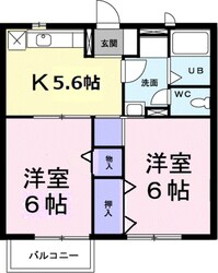 カリダの物件間取画像